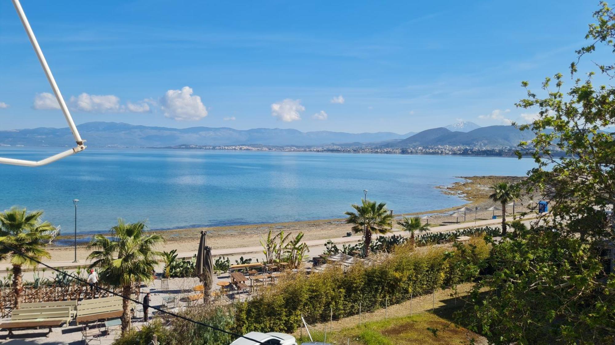 Seaside Apartment - Charlie'S House Chalkís Dış mekan fotoğraf